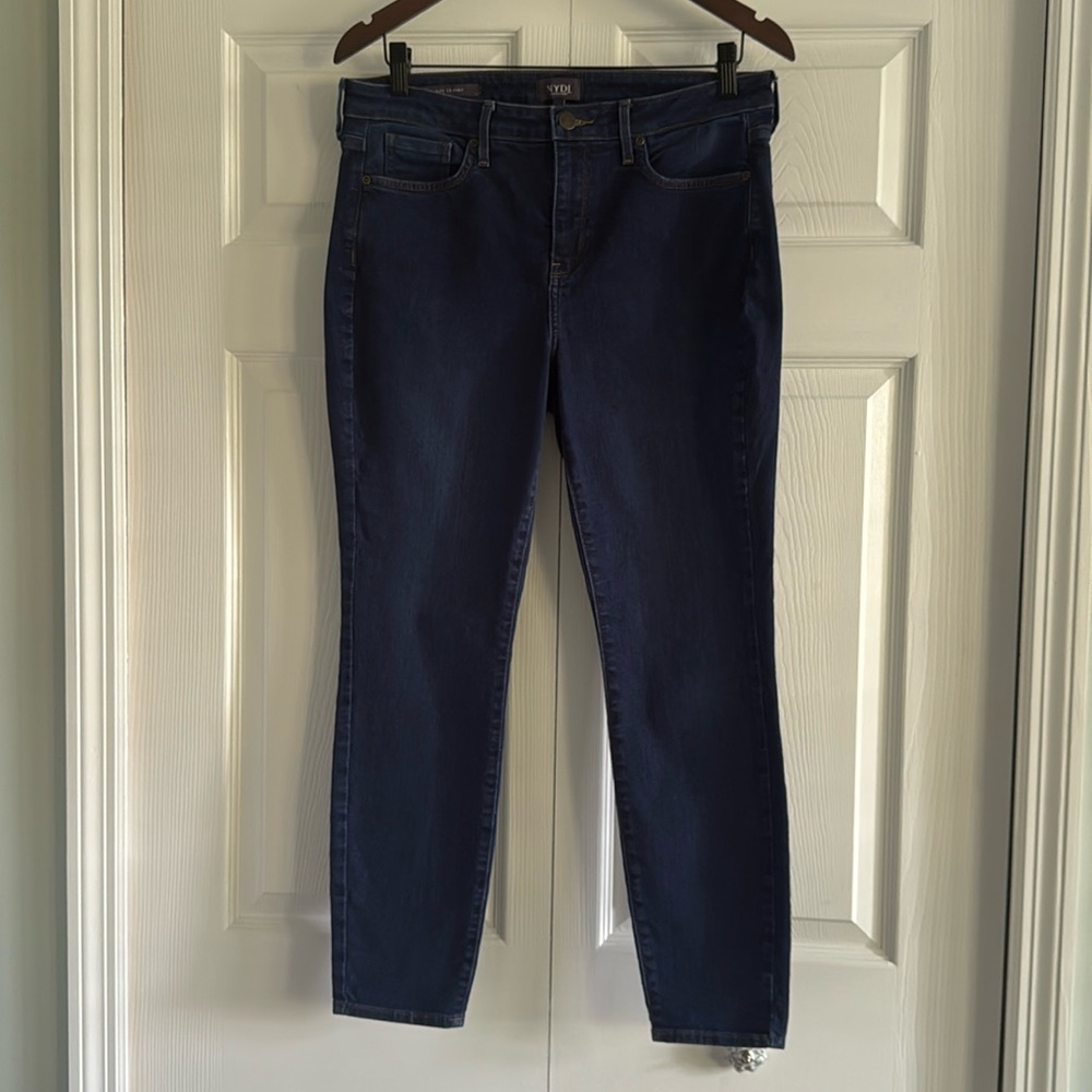 NYDJ - AMI SKINNY - Classic Blue Women's Jeans w/ Lift X Tuck Technology - Picture 7 of 16